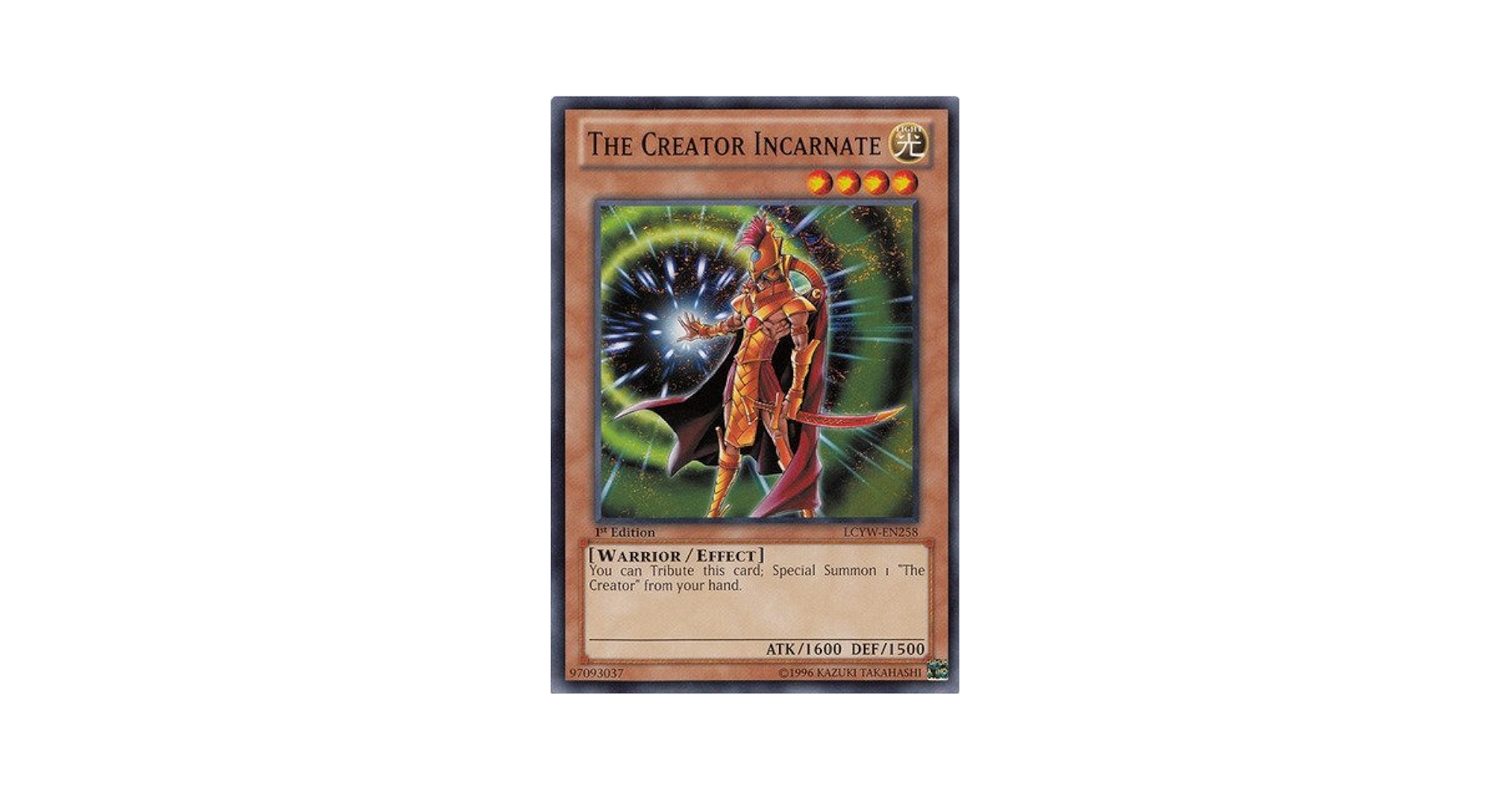 Amazon.com: YU-GI-OH! - The Creator Incarnate (LCYW-EN258